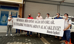 Bimeks işçileri, tazminatları ve birikmiş maaşları için düzenledikleri her eylemde gözaltına alınıyor