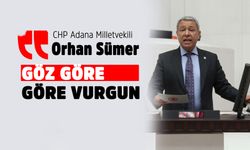 CHP'li Orhan Sümer: GÖZ GÖRE GÖRE VURGUN