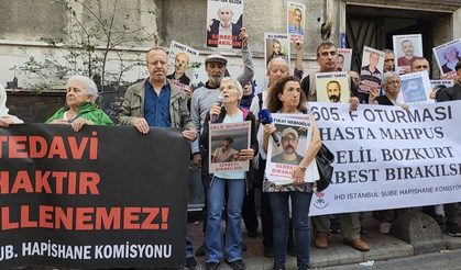 İHD İstanbul Şubesi; Burkit Lenfoma Kanser hastası Delil Bozkurt serbest bırakılsın