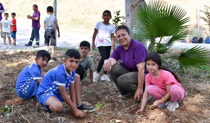 Çocuklar Tarsus Gençlik Kampı’nda Toprakla İç İçe Olmanın Keyfini Çıkardı