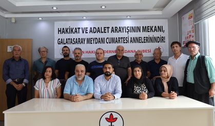 Adana İHD: Cemil Kırbayır'dan ve Akıbetleri Karanlıkta Bırakılmak İstenen Tüm Kayıplarımızdan Vazgeçmeyeceğiz