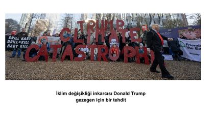 İklim Adaleti Koalisyonu, İklim değişikliği inkarcısı Donald Trump gezegen için bir tehdit