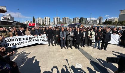 Adana'da Alevi Sivil İnisiyatifi'nden Suriye'deki Zulme Karşı Basın Açıklaması