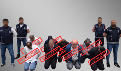 11 Ülke Tarafından Aranan 23 Şüpheli, 6 İlde Gerçekleştirilen Operasyonlarla Yakalandı