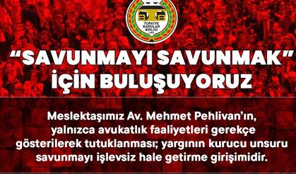 Barolar 23 Haziran’da Çağlayan’da: Savunmayı Savunmak İçin Buluşuyoruz