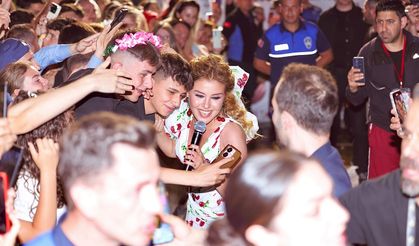 Kiraz Festivali Gülben Ergen’le Final Yaptı.