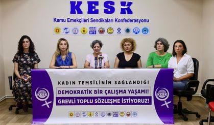 KESK: Kadınların müzakere gücünün tanınması ve toplu sözleşmede temsil edilebilmesi için mücadele etmeyi sürdüreceğiz