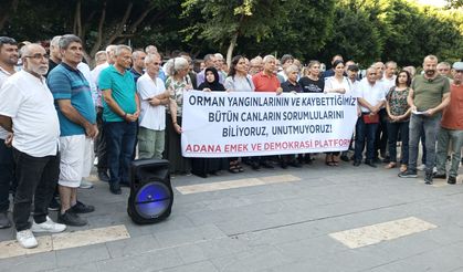 Adana Emek ve Demokrasi Platformu: “Ne Yanan Canlara Ne de Katledilen Doğamıza Sessiz Kalmayacağız”