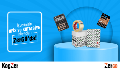 ZerGO İle Ofis Alışverişinde Zamandan ve Paradan Tasarruf Edin!