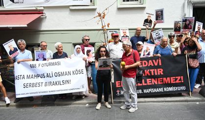 İHD’den 698. F Oturması Çağrısı: Ağır Hasta Mahpus Ali Osman Köse Serbest Bırakılsın