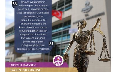 AYM’den FETÖ/PDY Nedeniyle Meslekten Çıkarma Kararlarına İlişkin Üç Farklı Başvuru Kararı