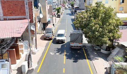 MERSİN BÜYÜKŞEHİR BELEDİYESİ SOĞUKSU CADDESİ’Nİ YENİLEDİ