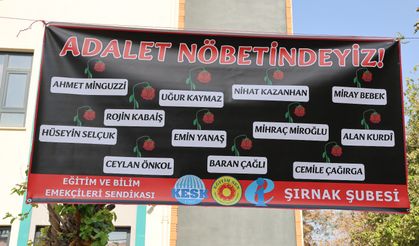 Şırnak Eğitim Sen’den Cizre İstismar Davasına Adalet Nöbeti: “Çocukların Sesi Olmaya Devam Edeceğiz”