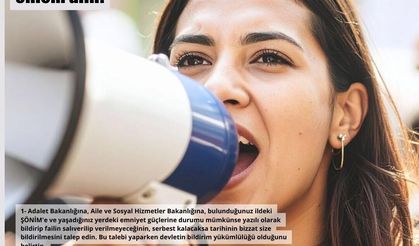 EŞİK: "KADINLARA DUYURU: Binlerce "kadına karşı şiddet faili" serbest bırakılacak, önlem alın"