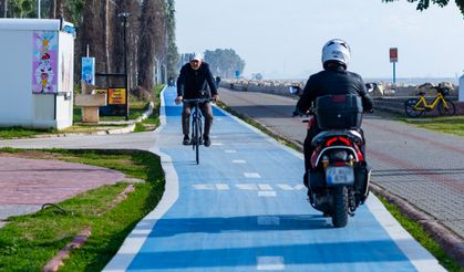 Mersin Büyükşehir, motorlu araçların, sahildeki yürüyüş ve bisiklet yollarından geçişini engelleyecek