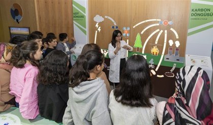 BÜYÜKŞEHİR ERKEN YAŞTA BİLİMLE TANIŞMAYI SAĞLIYOR