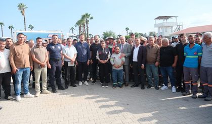 Başkan Vekili Yıldız Hem Vatandaşların Bayramını Kutladı Hem Personelle Bayramlaştı