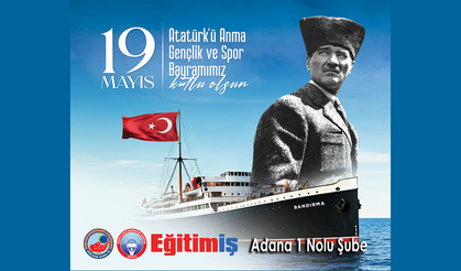 Eğitim İş Adana 1 Nolu Şube 1 Mayıs Kutlama