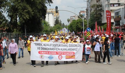 Adana Emek ve Demokrasi Güçleri 1 Mayıs'ta Alanları Doldurdu. - Foto