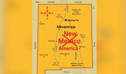 Trump’tan dikkat çeken paylaşım: New Mexico’nun adı “New America” mı olacak?