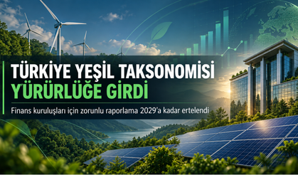 Türkiye Yeşil Taksonomisi yürürlüğe girdi: Finans kuruluşlarına çevresel raporlama düzeni