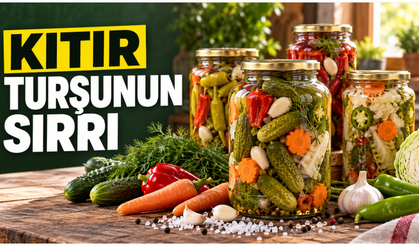 Kıtır kıtır turşunun sırrı: Doğru tuz, temiz kavanoz ve dengeli salamura