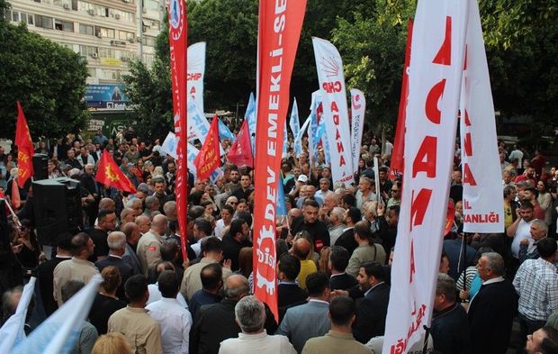 FOTO - Adana’da “Mutlak Butlan” Kararına Karşı Ortak Tepki
