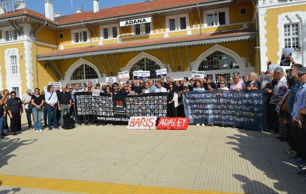 Adana’da 10 Ekim’in 11. yılında barış ve adalet çağrısı: “Unutmadık, unutturmayacağız!”