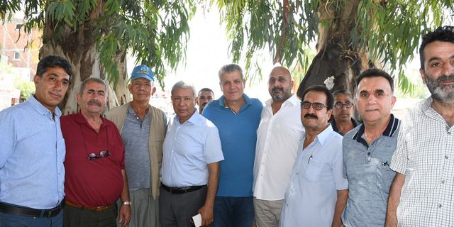 Ayhan Barut ve Orhan Sümer, Tuzla’da balıkçıların yanında