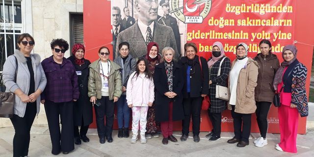 “Medya Okuryazarlığı” eğitimi alan kadınlar ÇGC’ni ziyaret etti