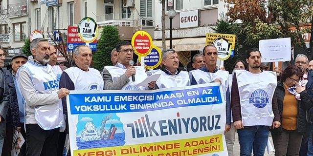 Mersin KESK;  “Emekçiler olarak bu gidişatı ya durduracağız ya durduracağız!”