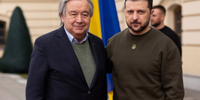 Guterres, Ukrayna'da 'çözümler ve adil bir barış' aramaya devam etme sözü verdi