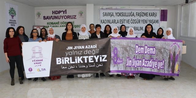 HDP Adana Kadın Meclisi – TJA: “Bu Enkazı Biz Kadınlar Kaldıracağız!”