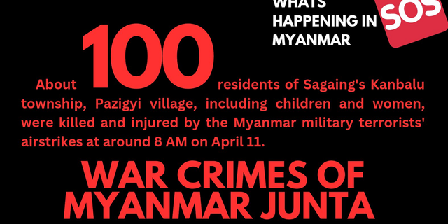 Myanmar ordusu, Sagaing'de düzinelerce kişinin öldüğü hava saldırısını doğruladı