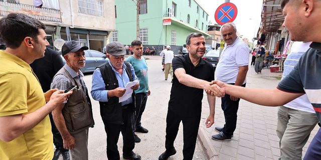 Başkan Kocaispir Her Zaman Halkın İçinde
