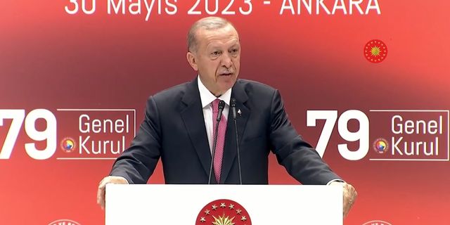 Cumhurbaşkanı Erdoğan, TOBB 79. Genel Kurulu’nda konuşuyor