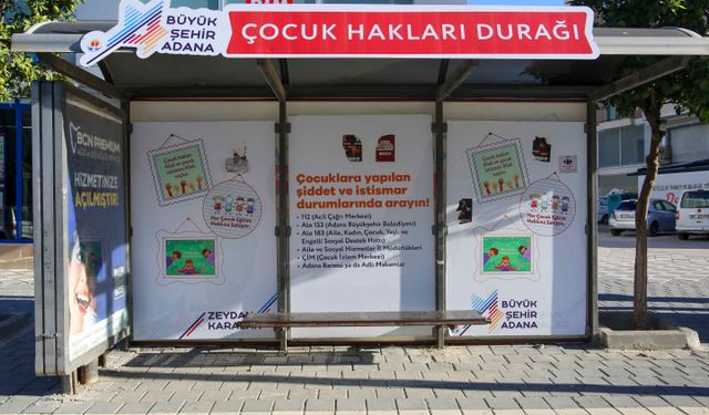 Büyükşehir’den, “Çocuk Hakları Durağı”