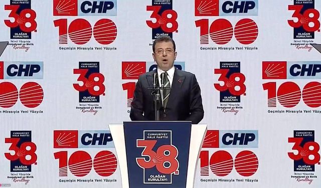 İmamoğlu: CHP, bu ülkenin kurucu ve birleştirici gücüdür.