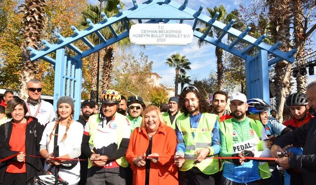 Ceyhan Belediyesi, Bisiklet Evi’nin açılışıyla ilçeye yeni bir eser daha kazandırdı