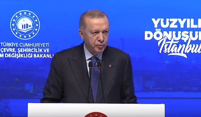 Erdoğan, kentsel dönüşümünde 1.5 milyon lira destek verileceğini söyledi.