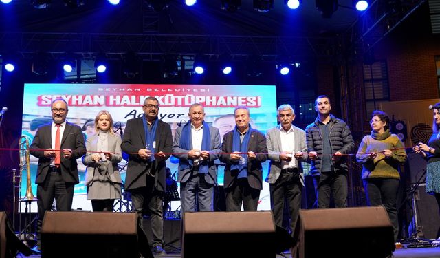 BİLGE BAŞKAN’DAN SEYHAN’A HALK KÜTÜPHANESİ