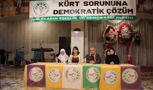 Halkların Eşitlik ve Demokrasi Partisi (DEM) Yüreğir İlçe 2. Olağan Genel Kurulunda Eşitlik Talebi