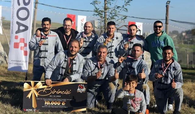 AOSB Spor Şenlikleri Kapsamındaki Paintball Turnuvası sonuçlandı.