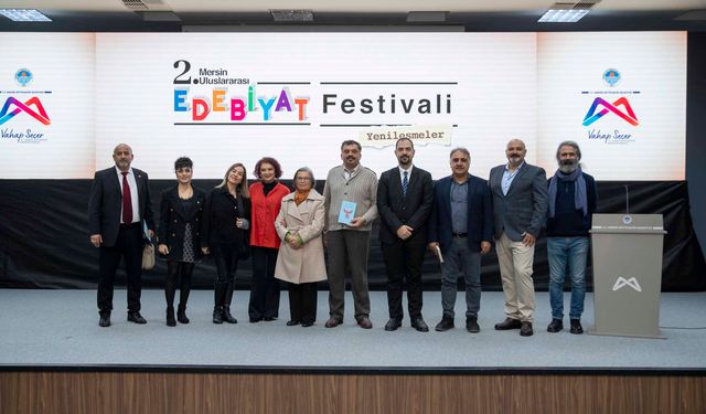 2. ULUSLARARASI MERSİN EDEBİYAT FESTİVALİ’NDE ÖDÜL HEYECANI YAŞANDI