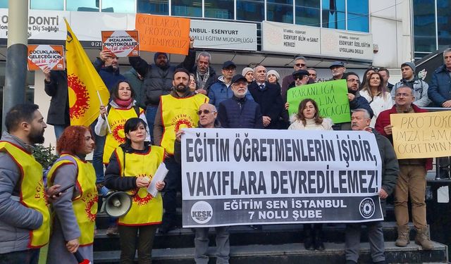 Eğitim Sen İstanbul 7 Nolu Şube'den Tarikat Protokollerine Tepki