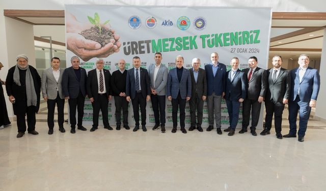 Başkan Seçer, 5 Kurumun Paydaşlığında 3.sü Düzenlenen, ‘Üretmezsek Tükeniriz’ Konferansına Katıldı