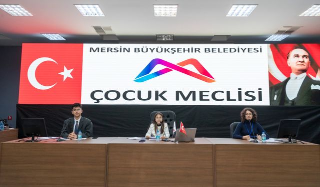 MERSİN ÇOCUK MECLİSİ OCAK AYI 1. OLAĞAN TOPLANTISINI GERÇEKLEŞTİRDİ