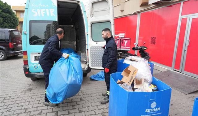 SEYHAN BELEDİYESİ GERİ DÖNÜŞÜMDE ÖNCÜLÜK YAPIYOR