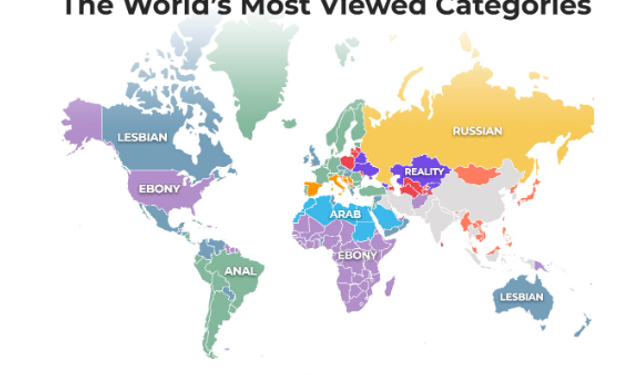 2023 Yılında EN ÇOK HANGİ ÜLKELER PORNO İZLEDİ?
