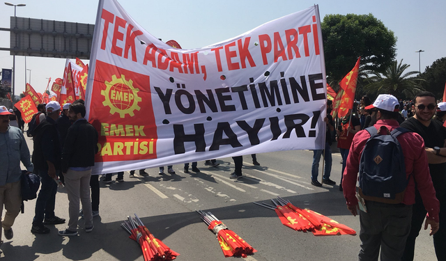 Emek Partisi, CHP'nin 14 Ocak Mitingine Katılımla İlgili Döviz, Flama ve Bayrak İstenmemesini Eleştirdi